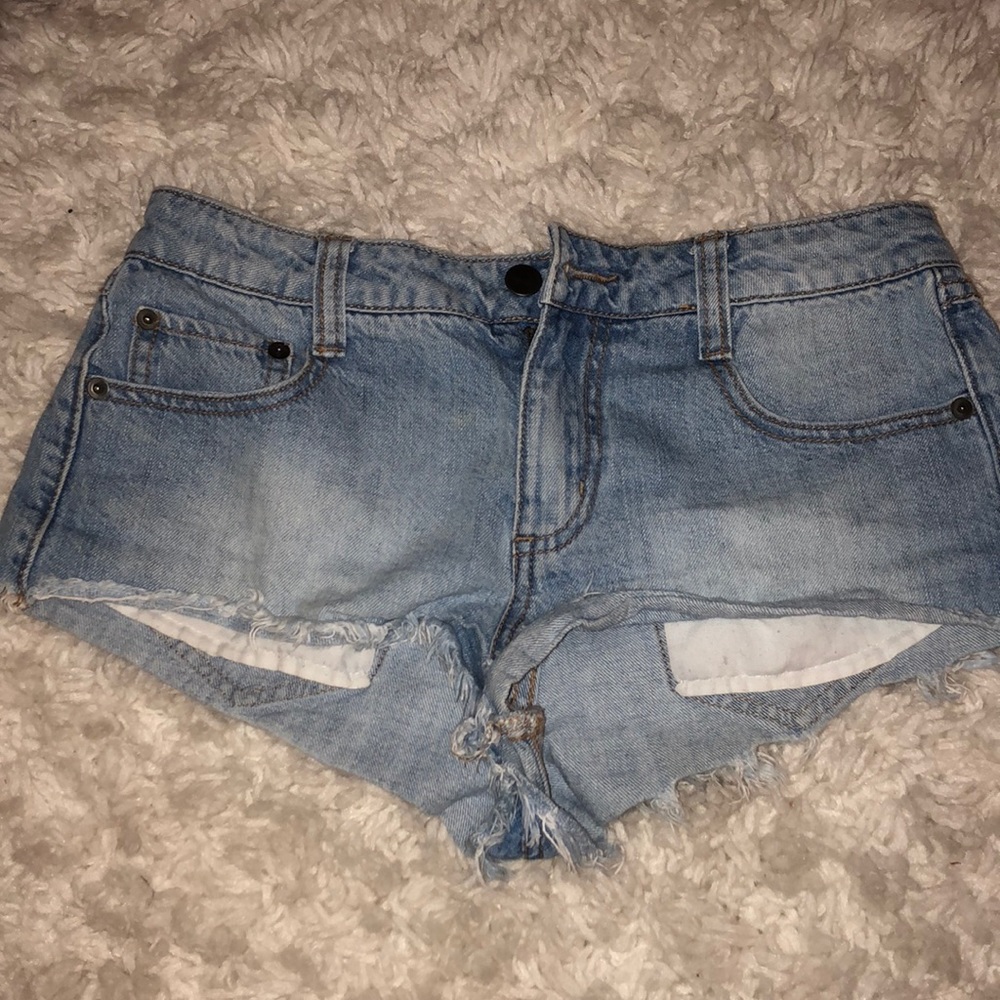 Denim shorts!